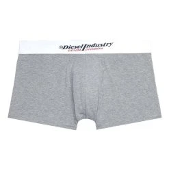 Diesel Damien Industry Logo Three Pack Boxer Briefs - Black/Khaki/Grey -Bown Of London shop diesel damien industry logo three pack boxer briefs blackkhakigrey 31454713