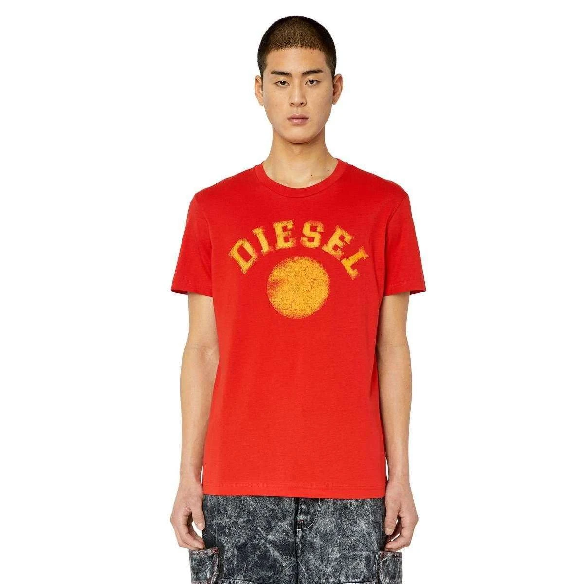 Diesel Diegor K56 T-Shirt - Red 4 Diesel Diegor K56 T-Shirt - Red - Image 2