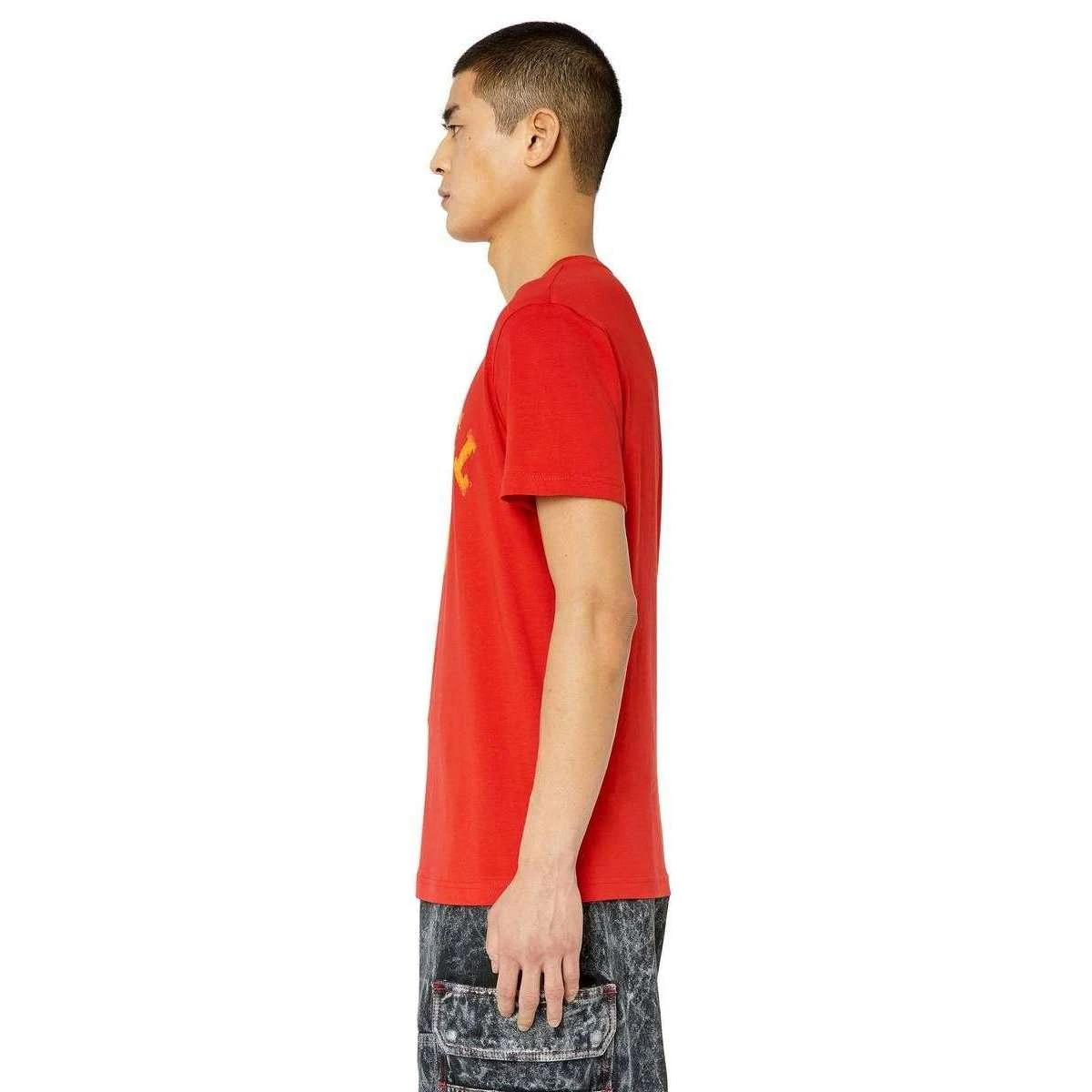 Diesel Diegor K56 T-Shirt - Red 6 Diesel Diegor K56 T-Shirt - Red - Image 4