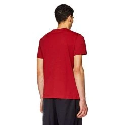 Diesel Diegor SP Ribbed Crew Neck T-Shirt - Burgundy -Bown Of London shop diesel diegor sp ribbed crew neck t shirt burgundy 32356971