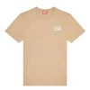 Diesel Diegor SP Ribbed Crew Neck T-Shirt - Stone Beige -Bown Of London shop diesel diegor sp ribbed crew neck t shirt stone beige 32356973