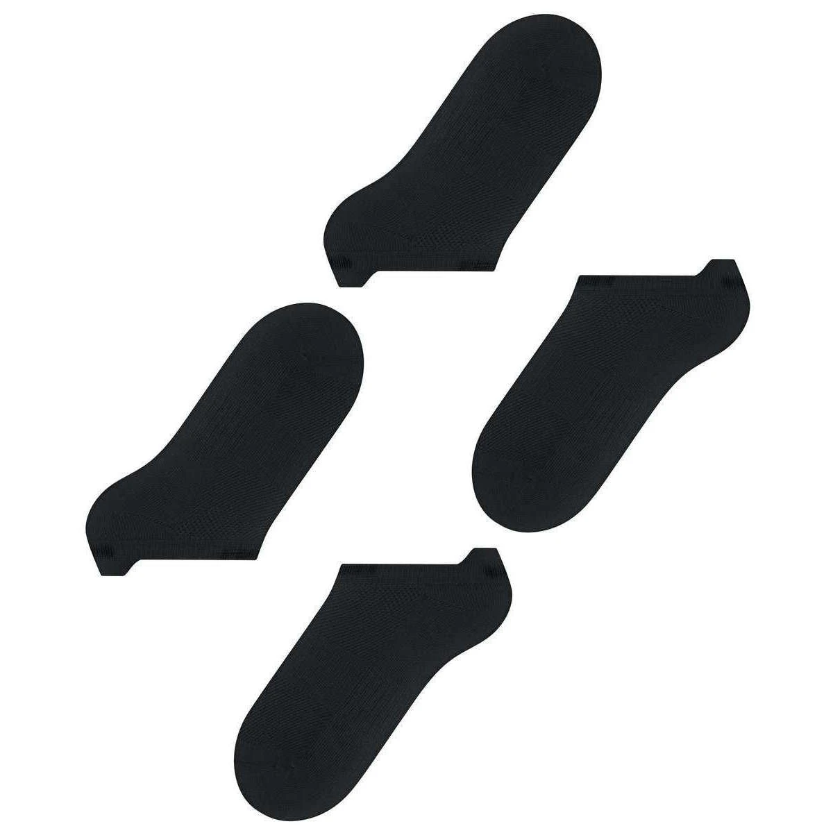 Esprit Active Basic 2 Pack Sneaker Socks - Black 7 Esprit Active Basic 2 Pack Sneaker Socks - Black - Image 5