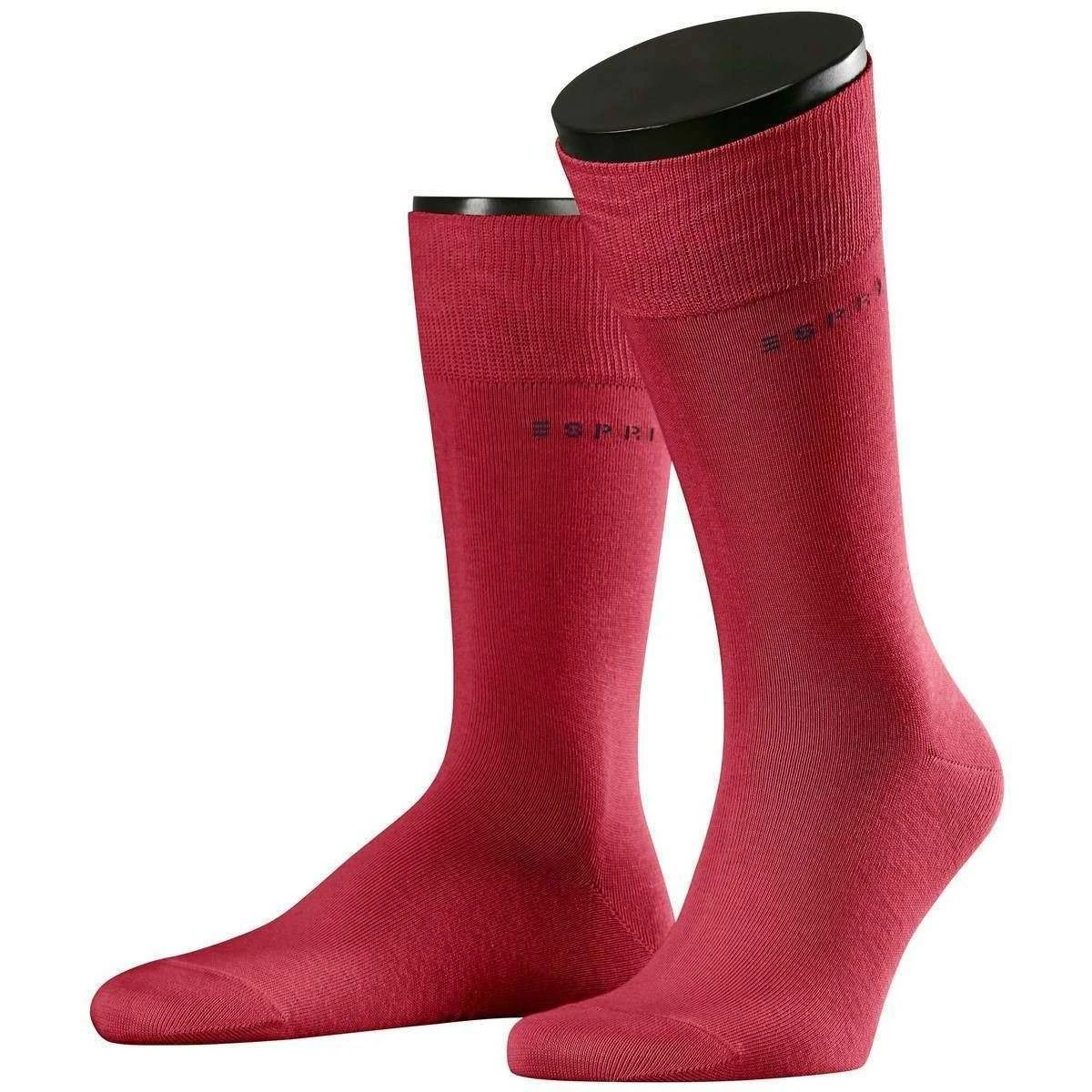 Esprit Basic 2 Pack Socks - Red Pepper 3 Esprit Basic 2 Pack Socks - Red Pepper