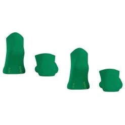 Esprit Basic Uni 2 Pack Sneaker Socks - Grass Green -Bown Of London shop esprit basic uni 2 pack sneaker socks grass green 31934807