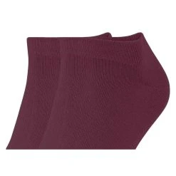 Esprit Basic Uni 2 Pack Sneaker Socks - Shadow Red 10 Esprit Basic Uni 2 Pack Sneaker Socks - Shadow Red -Bown Of London shop esprit basic uni 2 pack sneaker socks shadow red 31020996