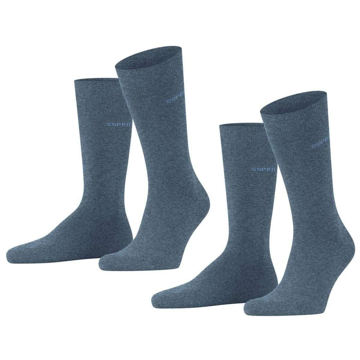 Esprit Basic Uni 2 Pack Socks - Light Denim Blue 3 Esprit Basic Uni 2 Pack Socks - Light Denim Blue