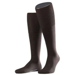 Falke Airport Knee High Socks- Brown