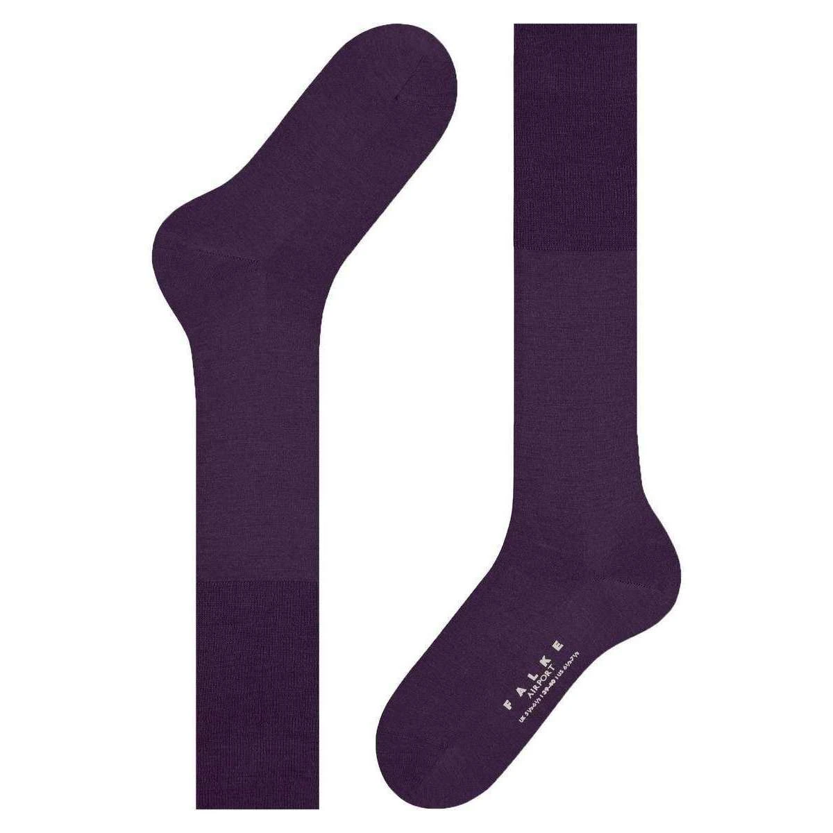 Falke Airport Knee-High Socks - Wine Berry Purple 6 Falke Airport Knee-High Socks - Wine Berry Purple - Image 4