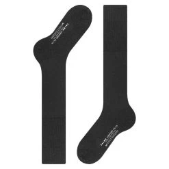 Falke Airport Plus Knee-High Socks - Black -Bown Of London shop falke airport plus knee high socks black 31021718