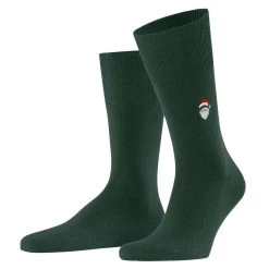 Falke Airport Santa Claus Socks - Hunter Green