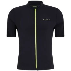 Falke Biking Jersey - Black/Lime Green