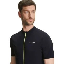 Falke Biking Jersey - Black/Lime Green -Bown Of London shop falke biking jersey blacklime green 32344364