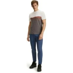 Falke Capsule Trekking T-Shirt - Ventimiglia Red -Bown Of London shop falke capsule trekking t shirt ventimiglia red 31022125