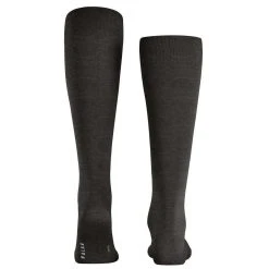 Falke Climawool Knee High Socks - Anthra Mel Grey -Bown Of London shop falke climawool knee high socks anthra mel grey 32321734