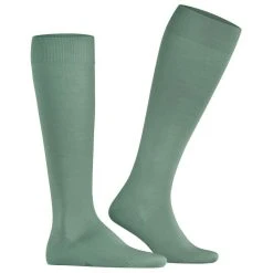 Falke Climawool Knee High Socks - Sage Green -Bown Of London shop falke climawool knee high socks sage green 32331941