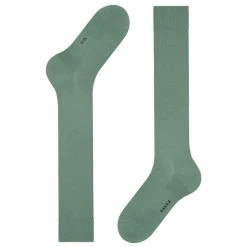 Falke Climawool Knee High Socks - Sage Green -Bown Of London shop falke climawool knee high socks sage green 32331949