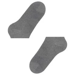 Falke Climawool No Show Socks - Light Grey Mel -Bown Of London shop falke climawool no show socks light grey mel 32332002