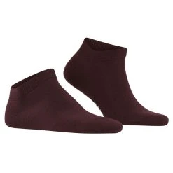Falke Climawool Sneaker Socks - Burgundy -Bown Of London shop falke climawool sneaker socks burgundy 31891196