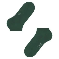 Falke Climawool Sneaker Socks - Hunter Green -Bown Of London shop falke climawool sneaker socks hunter green 31891214
