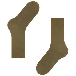 Falke Climawool Socks - Brass Green -Bown Of London shop falke climawool socks brass green 32322248