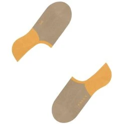 Falke Color Blend No Show Socks - Hot Ray Yellow -Bown Of London shop falke color blend no show socks hot ray yellow 32348905