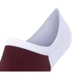 Falke Colour Blend No Show Socks - White -Bown Of London shop falke colour blend no show socks white 31868830
