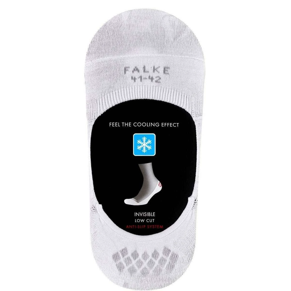 Falke Cool 24/7 No Show Socks - White 7 Falke Cool 24/7 No Show Socks - White - Image 5