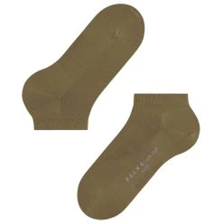 Falke Cool 24/7 Sneaker Socks - Brass Green -Bown Of London shop falke cool 247 sneaker socks brass green 32334670