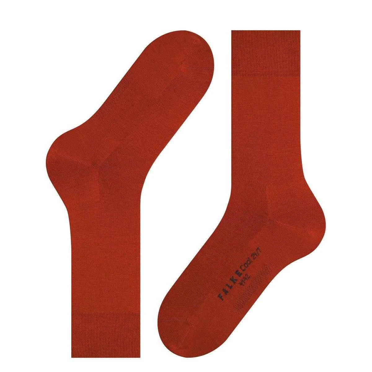 Falke Cool 24/7 Socks - Rust Red 7 Falke Cool 24/7 Socks - Rust Red - Image 5