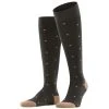 Falke Dot Knee High Socks - Brown 1 Falke Dot Knee High Socks - Brown -Bown Of London shop falke dot knee high socks brown 32349022