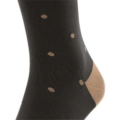 Falke Dot Knee High Socks - Brown -Bown Of London shop falke dot knee high socks brown 32349028