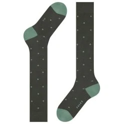 Falke Dot Knee High Socks - Military Green -Bown Of London shop falke dot knee high socks military green 32349054