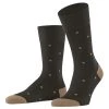 Falke Dot Socks - Brown 2 Falke Dot Socks - Brown -Bown Of London shop falke dot socks brown 32349080