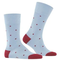 Falke Dot Socks - Light Blue -Bown Of London shop falke dot socks light blue 32349110