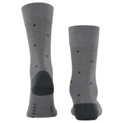 Falke Dot Socks - Steel Mel Grey -Bown Of London shop falke dot socks steel mel grey 32349145