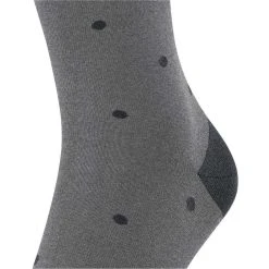 Falke Dot Socks - Steel Mel Grey -Bown Of London shop falke dot socks steel mel grey 32349147