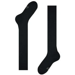 Falke Energizing Wool Knee High Socks - Black -Bown Of London shop falke energizing wool knee high socks black 31898483