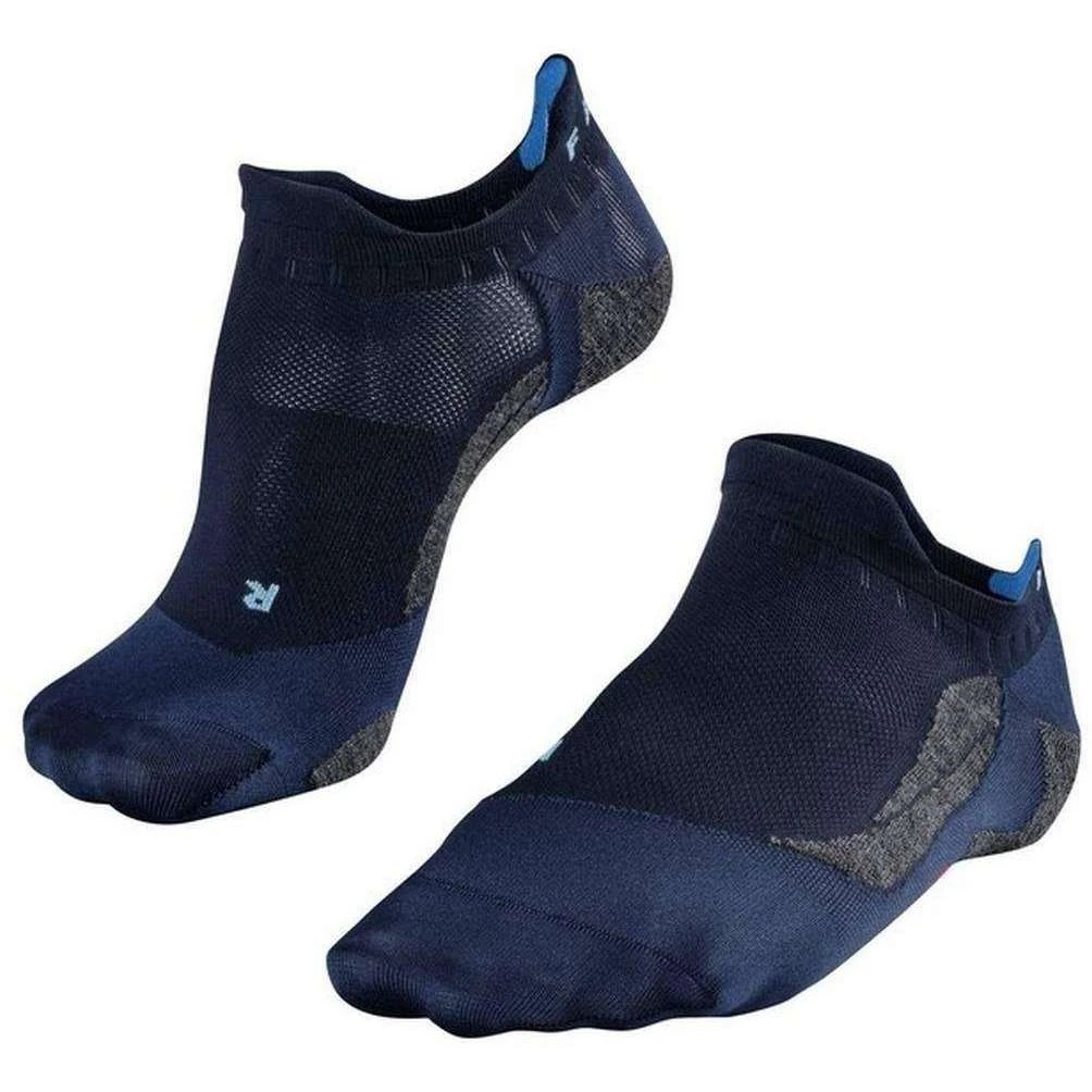 Falke Golfing 5 Invisible No Show Socks - Space Blue 3 Falke Golfing 5 Invisible No Show Socks - Space Blue