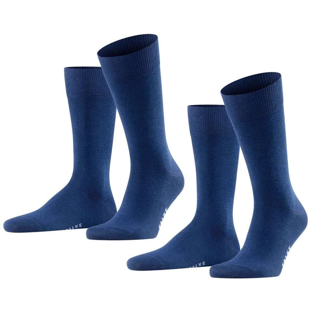 Falke Happy 2 Pack Socks - Royal Blue 3 Falke Happy 2 Pack Socks - Royal Blue