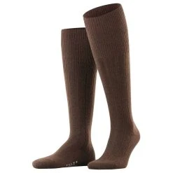 Falke Lhasa Rib Knee High Socks - Brown