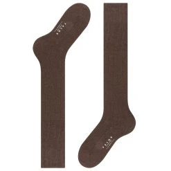 Falke Lhasa Rib Knee High Socks - Brown 11 Falke Lhasa Rib Knee High Socks - Brown -Bown Of London shop falke lhasa rib knee high socks brown 31898554