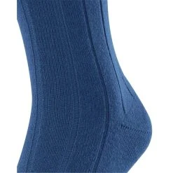 Falke Lhasa Rib Socks - Sapphire Blue -Bown Of London shop falke lhasa rib socks sapphire blue 31891345