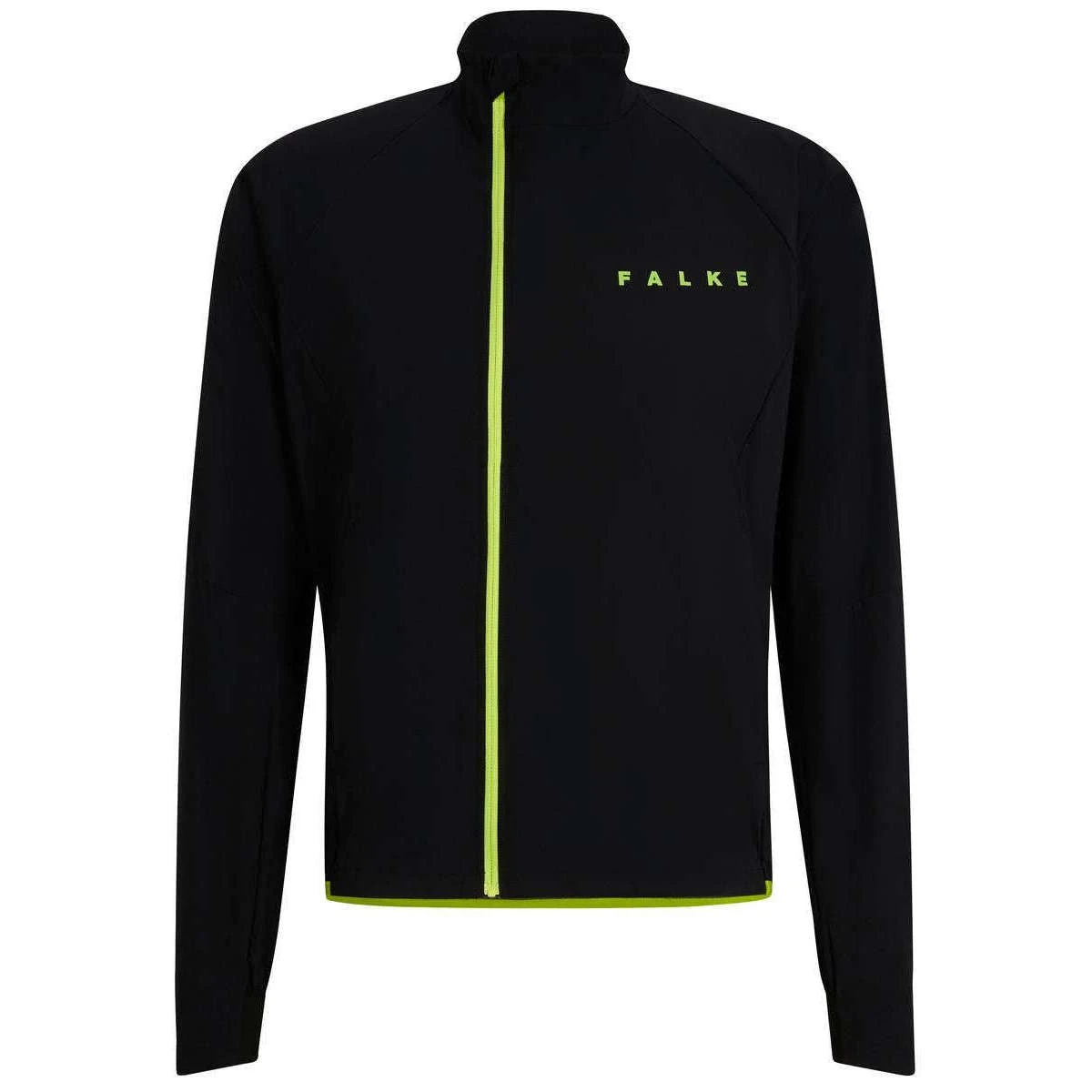 Falke Light Biking Jacket - Black/Lime Green 3 Falke Light Biking Jacket - Black/Lime Green