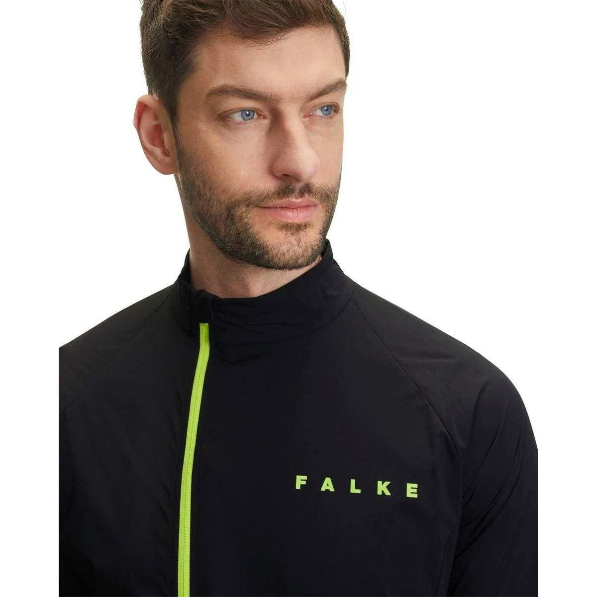 Falke Light Biking Jacket - Black/Lime Green 6 Falke Light Biking Jacket - Black/Lime Green - Image 4