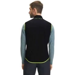 Falke Light Biking Waistcoat - Black/Lime Green -Bown Of London shop falke light biking waistcoat blacklime green 32344477