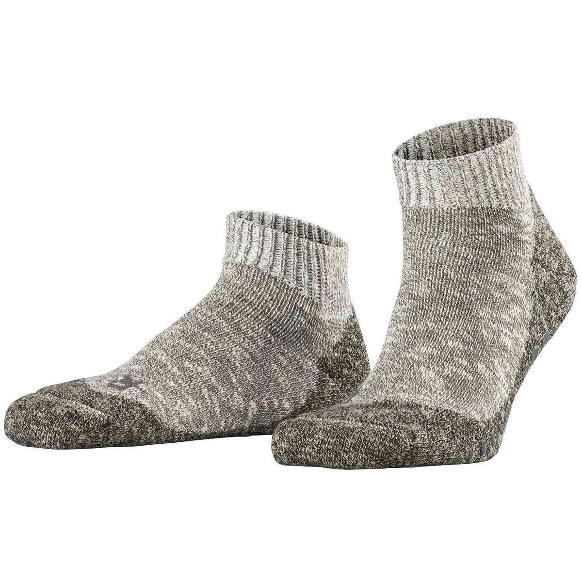Falke Lodge Homepad Slipper Socks - Light Grey Melange 3 Falke Lodge Homepad Slipper Socks - Light Grey Melange