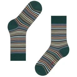 Falke Microblock Socks - Hunter Green -Bown Of London shop falke microblock socks hunter green 32349179