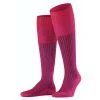 Falke Oxford Stripe Knee High Socks - Berry Pink -Bown Of London shop falke oxford stripe knee high socks berry pink 31024437