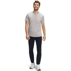 Falke Performance Core Running T-Shirt - Grey Heather -Bown Of London shop falke performance core running t shirt grey heather 31024487
