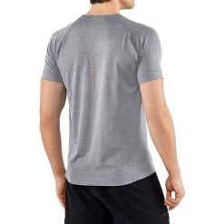 Falke Performance Core Speed T-Shirt - Grey Heather -Bown Of London shop falke performance core speed t shirt grey heather 31024499